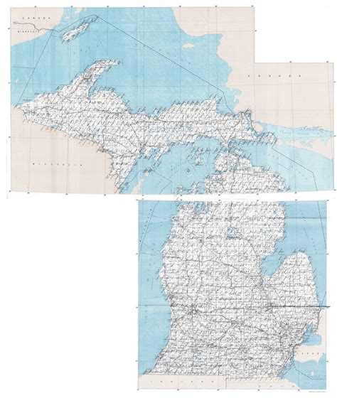 Michigan Topographic Index Maps - MI State USGS Topo Quads :: 24k 100k 250k