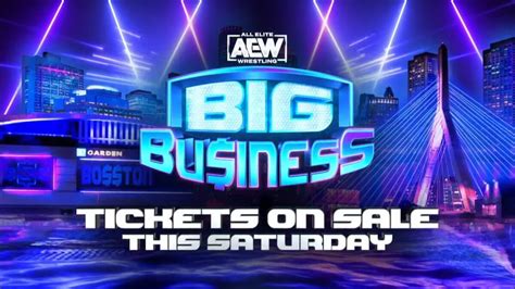 Tony Khan Announces AEW Big Business For 3/13 Dynamite In Boston