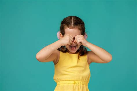 Upset Little Child Girl is Crying Stock Photo - Image of person ...