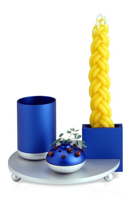 Havdalah Set Blue - Dabbah Judaica & Jewelry