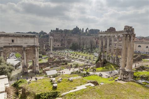 Foro Romano ruins stock image. Image of history, church - 39272673