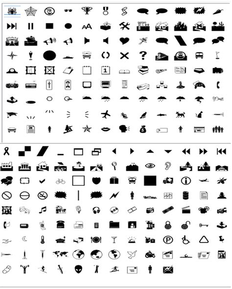 Webdings Font Download - Vector Design - Cdr, Ai, EPS, PNG, SVG