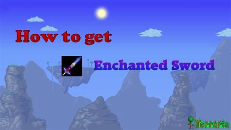 How to get Enchanted Sword (terraria) - YouTube