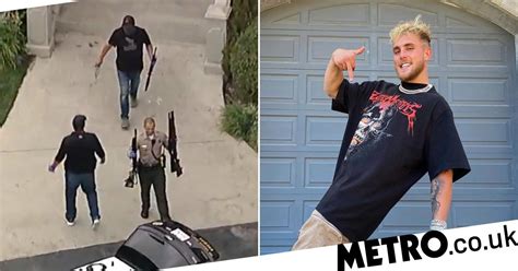 Jake Paul raid: FBI remove firearms from YouTuber’s LA home | Metro News