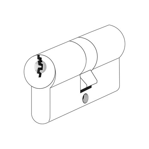 Mounting Plate B - Europrofile Cylinder NUKI Placa de montagem para Nuki Smart Locks