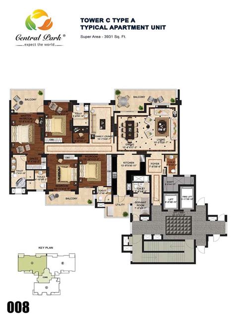 Central Park 2 Floor Plan - floorplans.click