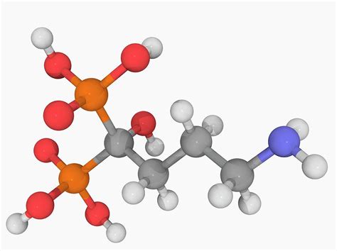 Alendronic Acid Drug Molecule Photograph by Laguna Design/science Photo Library - Pixels