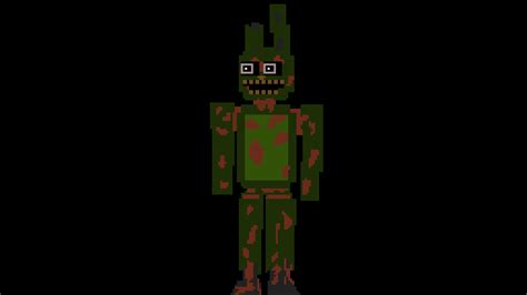 Pixilart - 8 Bit SpringTrap by WitheredFoxy