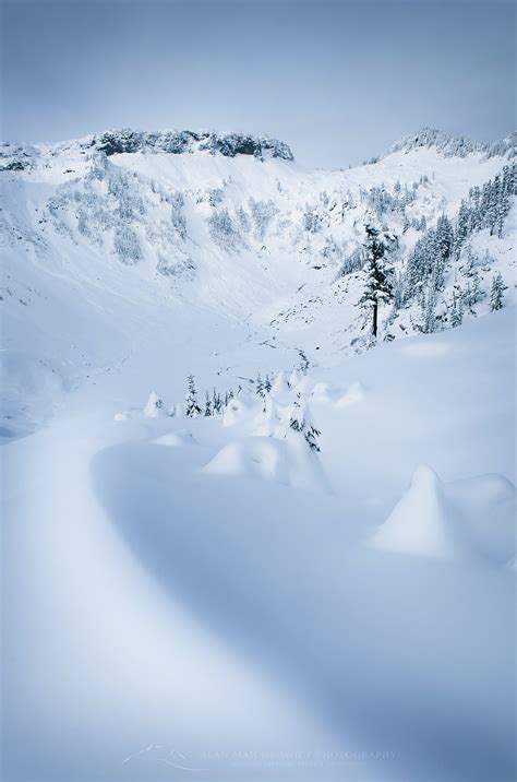 Heather Meadows Recreation Area in winter - Alan Majchrowicz Photography