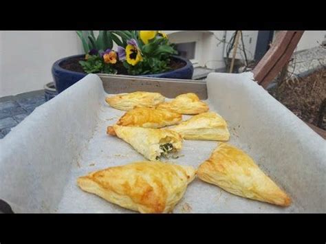 The Easiest Spinach & Feta Parcels with Store Bought Puff Pastry Fast Mom Non-Recipe I ...