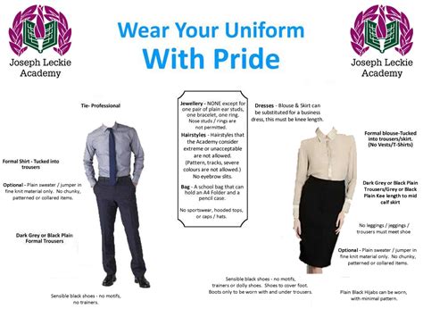 Joseph Leckie Academy - Sixth Form Dress Code