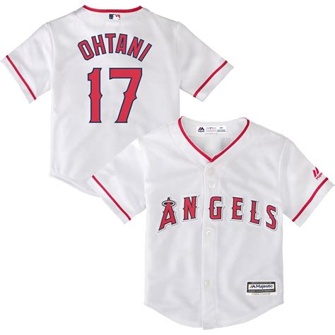 Shohei Ohtani Los Angeles Angels Infant White Home Replica Player Jersey