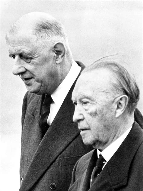 Charles de Gaulle Konrad Adenauer – Never Was