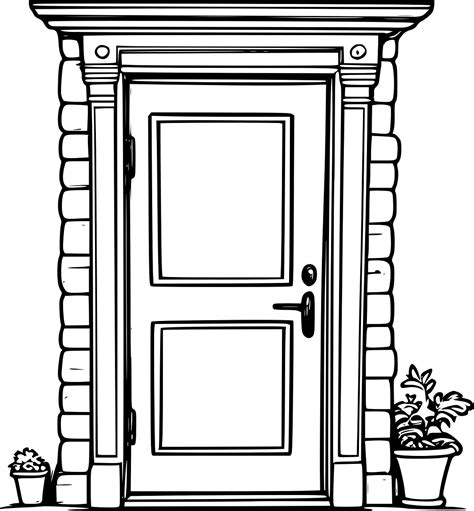 Download Front Door, Door, Home Door. Royalty-Free Vector Graphic - Pixabay