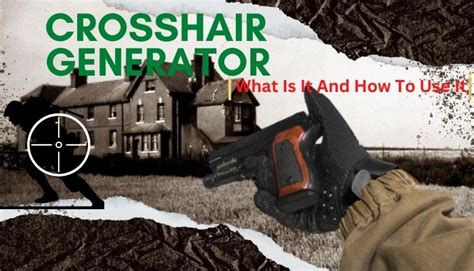 Know how to customize your crosshair with : Crosshair Generator by crossshairgenerator