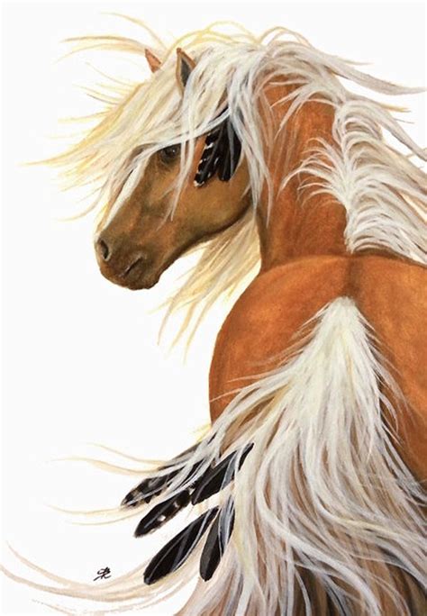 "Flaxen Majestic Horse Palomino" par AmyLyn Bihrle | Horse art, Native ...