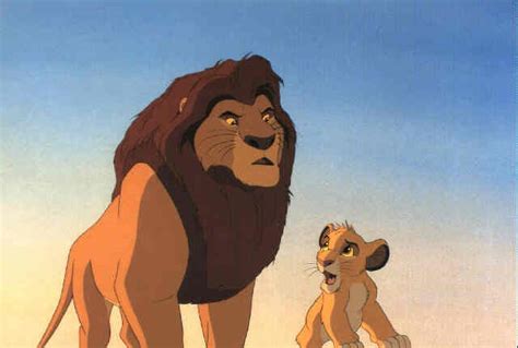 The Lion King Mufasa And Simba