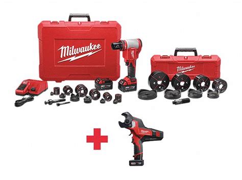 MILWAUKEE, 12 V/18 V Volt, 2 Tools, Cordless Combination Kit - 165FT4|2676-23, 2472-21XC - Grainger