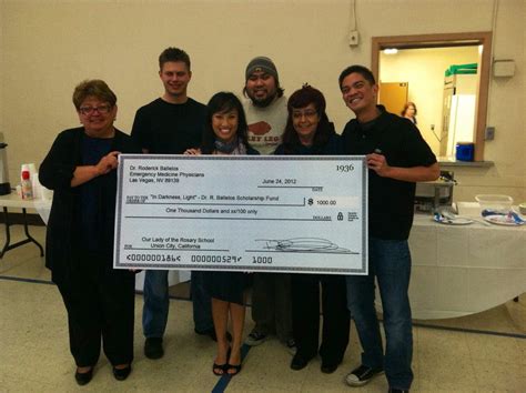 Our Lady of the Rosary School Alum Donates $1,000 to Begin Scholarship ...