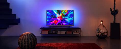 Philips Ambilight 55PUS7503/12 TV 55 inch LED Smart TV (4K UHD, P5 Perfect Picture Engine, HDR ...