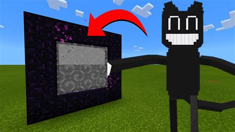 How To Make A Portal To The Cartoon Cat Dimension in Minecraft! - YouTube