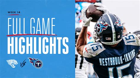 Jaguars vs. Titans Highlights Week 14 | Game Highlights