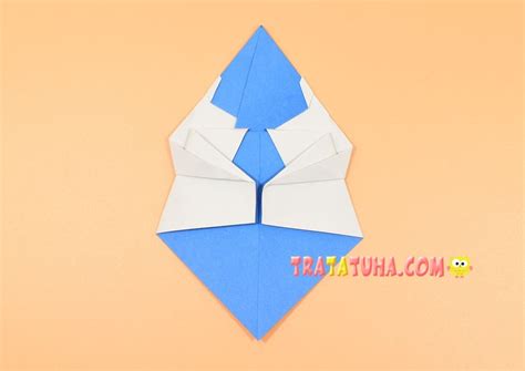 Origami Snowman Step by Step — Detailed Instructions