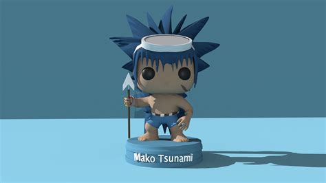 ArtStation - Mako Tsunami Yu-Gi-Oh! Funko Pop Design