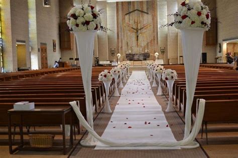 Simple Church Decorations For Wedding