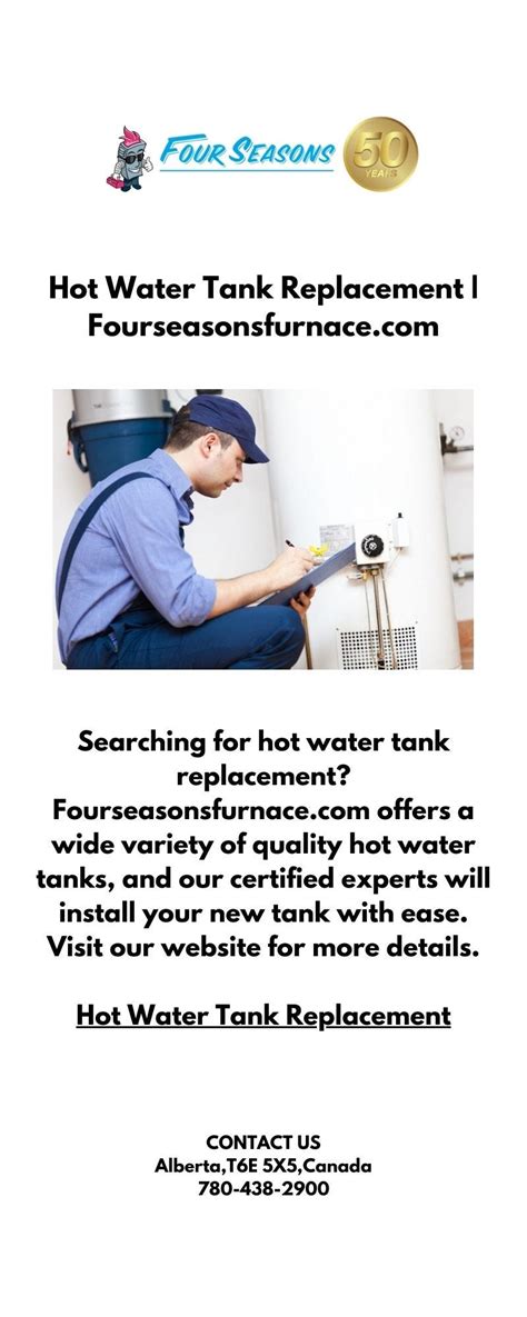 Hot Water Tank ReplacementHot Water Tank Replacement | Fourseasonsfurnace.com - Four seasons ...