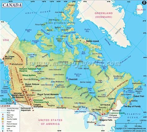 Canada Map, Map of Canada | Canada map, Canada country, Country maps