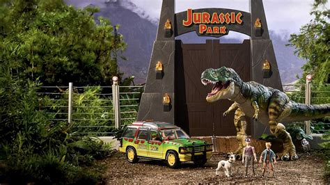 Jurassic Park Gates, ‘Buck’ T. rex and MORE Available as Mattel Creations Crowdfund Set ...