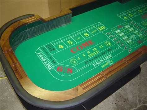 Full Size Craps Table Dimensions