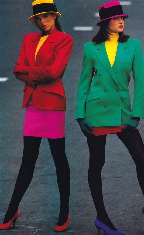 Periodicult 1980-1989 | 1980s fashion, 1980s fashion trends, 80s fashion