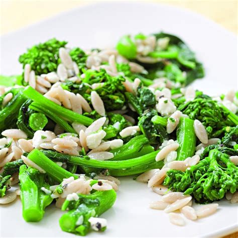 Broccoli Rabe & Orzo Salad Recipe - EatingWell