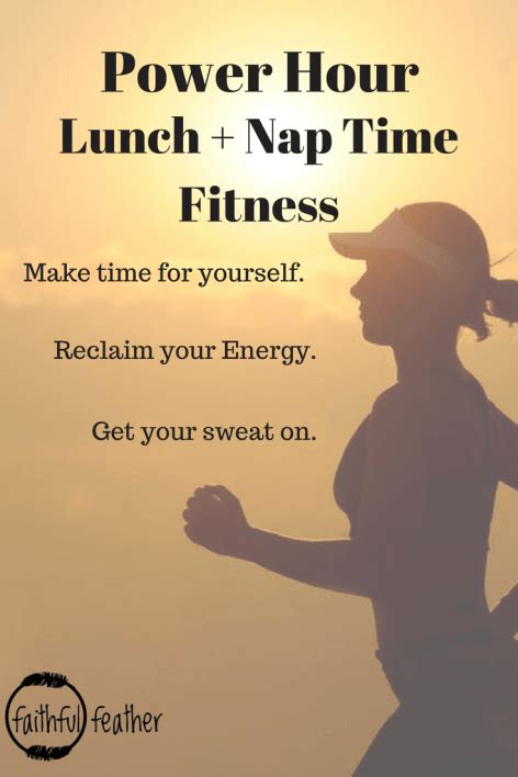 Power Hour Fitness. Lunch + Nap Time Workout Ideas.