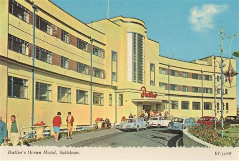 Butlins Ocean Hotel Saltdean Sussex Giant Sign 1970s Postcard | Europe - United Kingdom ...