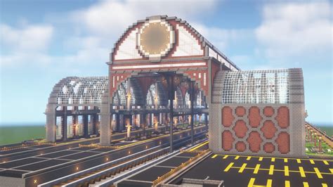 Minecraft Railway Station Layout