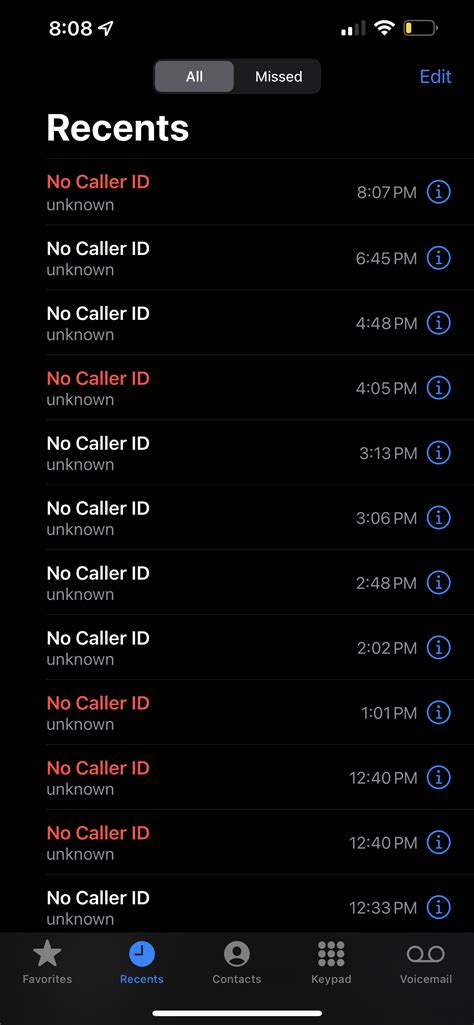 Incoming Calls “No Caller ID” - Apple Community