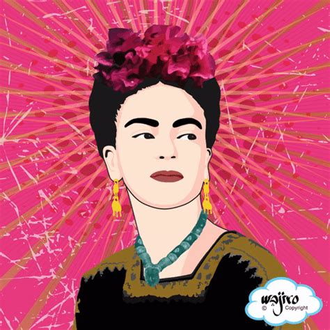 via GIPHY Frida Kahlo Productos y diseños inspirados en la cultura mexicana. www.wajirodream.com ...