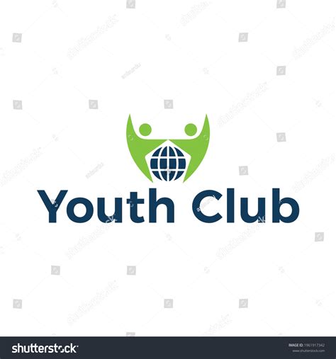 Youth Club Logo Design Vector Template Stock Vector (Royalty Free) 1961917342 | Shutterstock