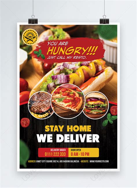 Delivery Flyer Template - Detrester.com