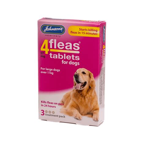 johnsons flea tablets for dogs | Starts killing fleas in just 15 minutes!