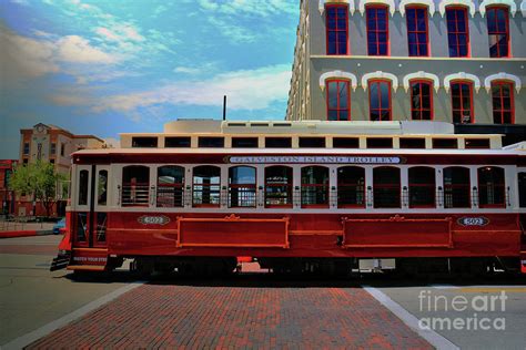 Galveston Trolley Photograph by Savannah Gibbs