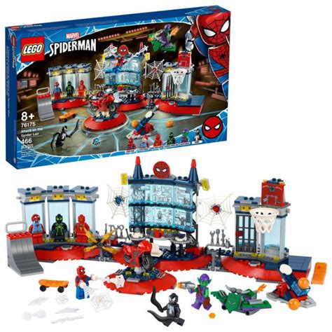 LEGO Super Heroes Marvel Spider-Man -Attack on the Spider Lair 76175 (Retiring Soon) by LEGO ...