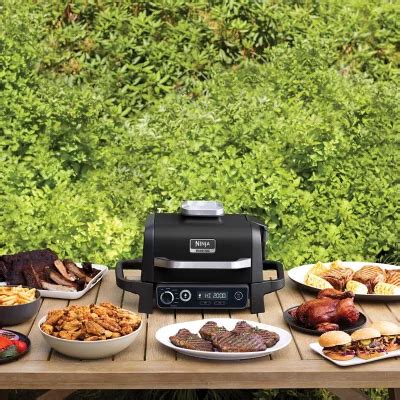 Ninja Woodfire Outdoor Grill & Smoker, OG705A, 7-in-1 Master Grill - Sam's Club