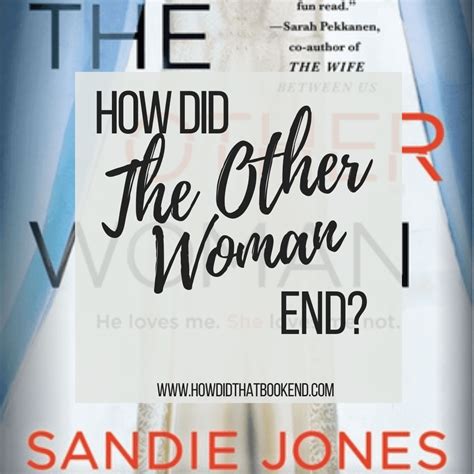 Sandie Jones | The Other Woman – Bookends