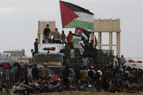 Gaza protest leaders to urge calm on border amid ceasefire efforts | The Times of Israel