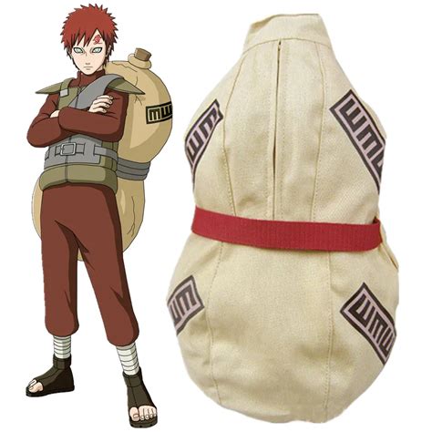 Anime Hokage Ninja Kazekage Gaara Cosplay Gourd Student School Waist ...