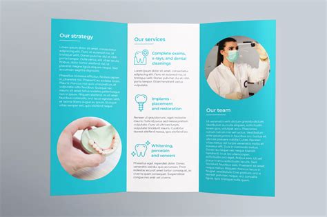 Dental Clinic Brochure Trifold